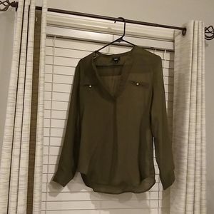 Long sleeve blouse